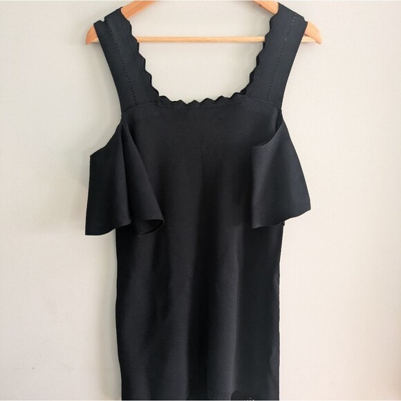 Apiece Apart Black Sheath Dress Size S Black - Picture 3 of 9
